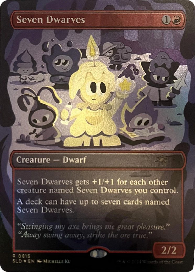 Seven Dwarves (0815) [SLD 815]  (Borderless) Foil