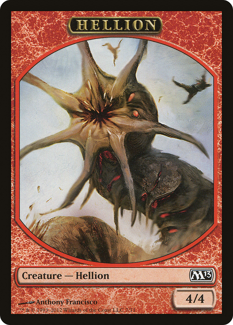 {T} Hellion Token [Magic 2013 Tokens][TM13 007]