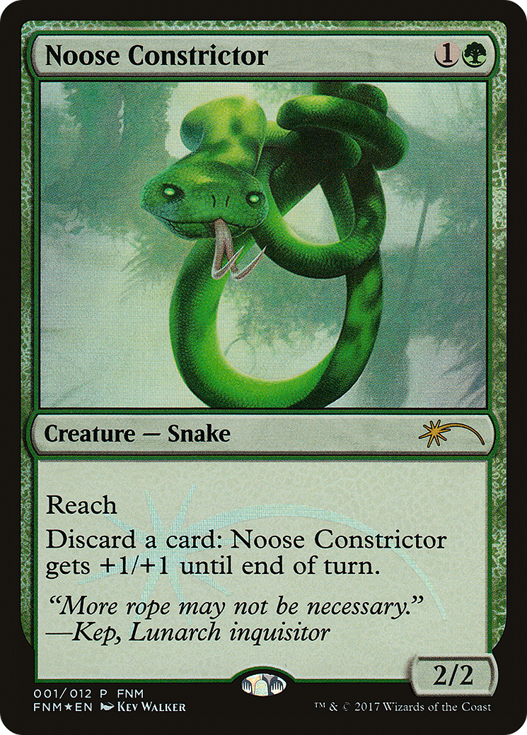 {R} Noose Constrictor [Friday Night Magic 2017][PA F17 001] - Misty Mountain Games