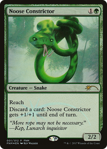 {R} Noose Constrictor [Friday Night Magic 2017][PA F17 001] - Misty Mountain Games