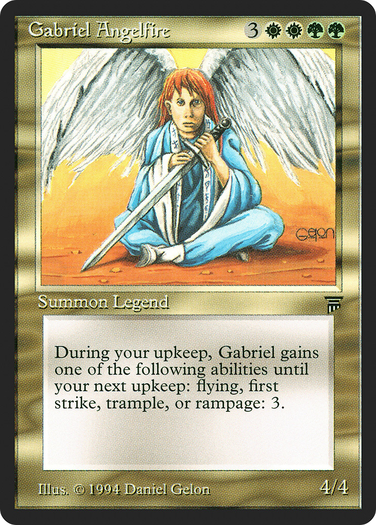 {R} Gabriel Angelfire [Legends][LEG 226]