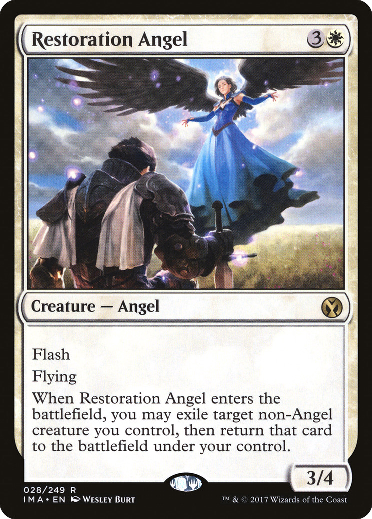 {R} Restoration Angel [Iconic Masters][IMA 028] - Misty Mountain Games
