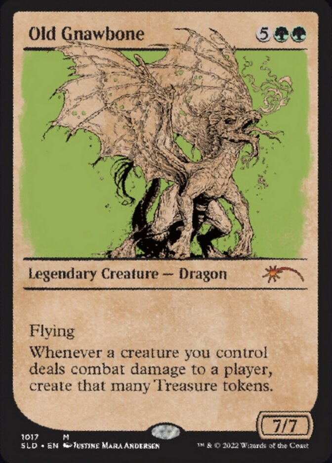 {R} Old Gnawbone (Showcase) [Secret Lair Drop Series][SLD 1017]