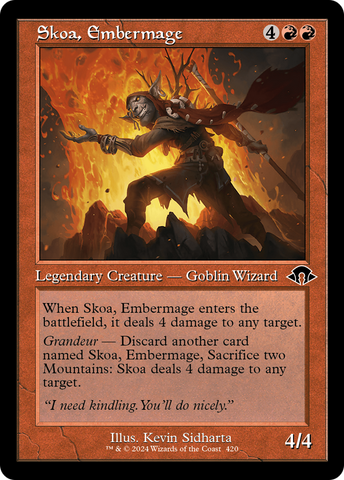 {C} Skoa, Embermage (Retro) [Modern Horizons 3][MH3 420]