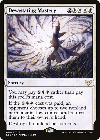 {R} Devastating Mastery [Strixhaven: School of Mages][STX 014]