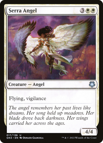 {C} Serra Angel [Game Night 2022][GN3 017]