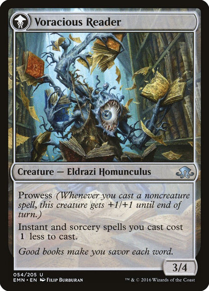 {C} Curious Homunculus // Voracious Reader [Eldritch Moon][EMN 054] - Misty Mountain Games