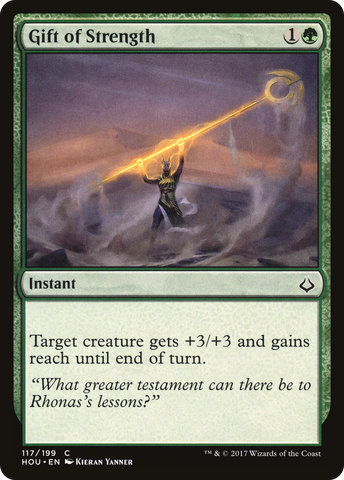 {C} Gift of Strength [Hour of Devastation][HOU 117]