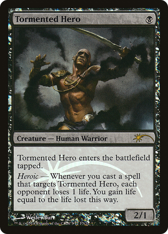 {R} Tormented Hero [Friday Night Magic 2014][PA F14 005]