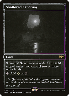 {R} Shattered Sanctum [Innistrad: Double Feature][DBL 531]