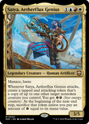 {R} Satya, Aetherflux Genius [Modern Horizons 3 Commander][M3C 003]