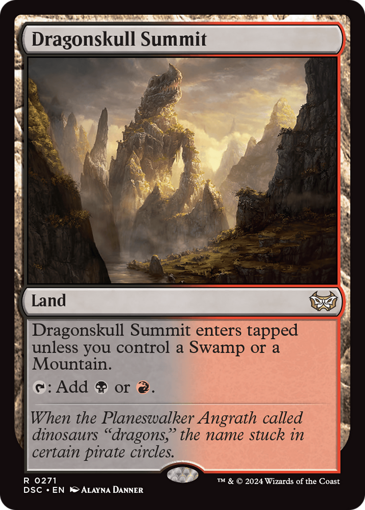 {R} Dragonskull Summit [Duskmourn: House of Horror Commander][DSC 271]
