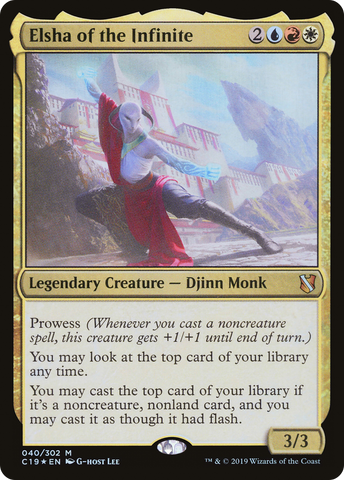 {R} Elsha of the Infinite [Commander 2019][C19 040]