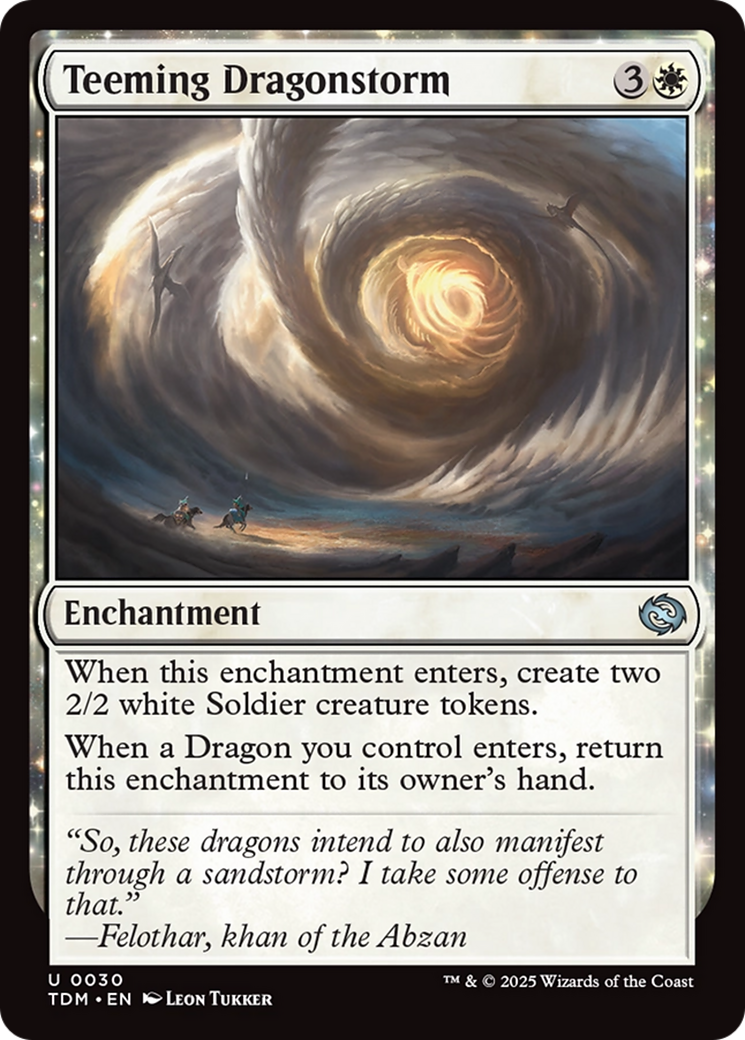 {@C} Teeming Dragonstorm [Tarkir: Dragonstorm][TDM 030]