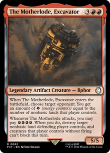 {R} The Motherlode, Excavator [Fallout][PIP 062]