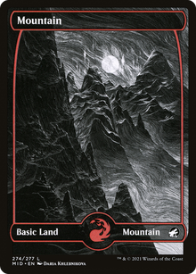 {B}[MID 274] Mountain (274) [Innistrad: Midnight Hunt]