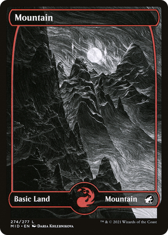 {B}[MID 274] Mountain (274) [Innistrad: Midnight Hunt]