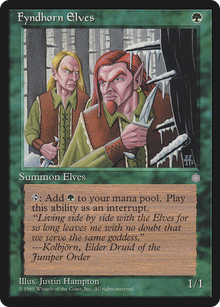 {C} Fyndhorn Elves [Ice Age][ICE 244]