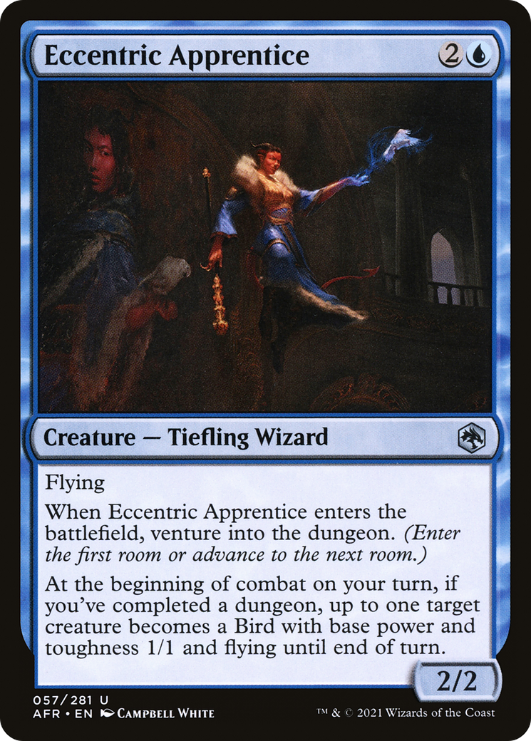 {C} Eccentric Apprentice [Dungeons & Dragons: Adventures in the Forgotten Realms][AFR 057]