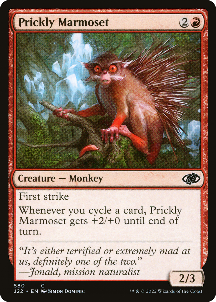 {C} Prickly Marmoset [Jumpstart 2022][J22 580]