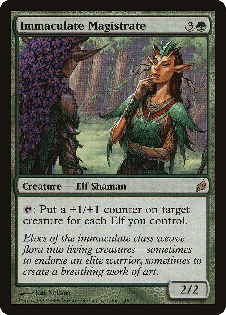 {R} Immaculate Magistrate [Lorwyn][LRW 219] - Misty Mountain Games