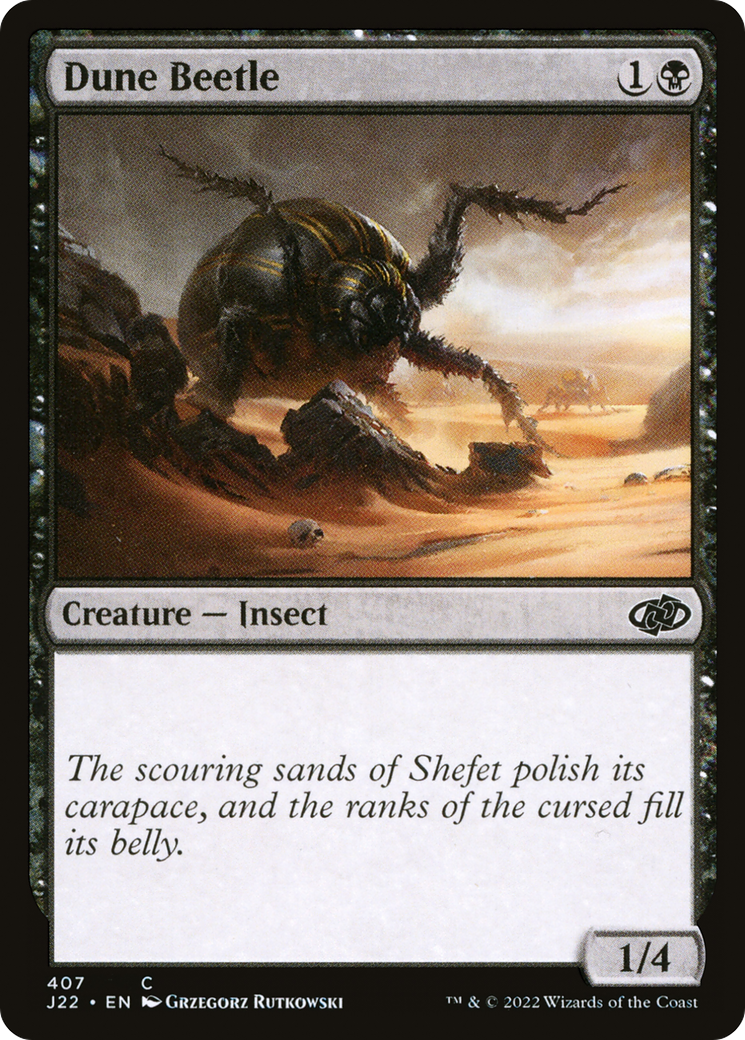 {C} Dune Beetle [Jumpstart 2022][J22 407]