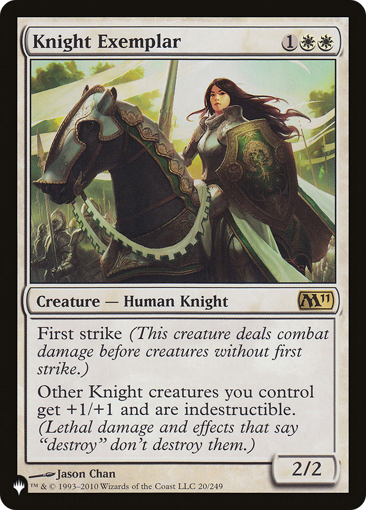 Knight Exemplar (M11) [LIST 20/249]