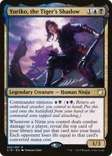 {R} Yuriko, the Tiger's Shadow [Commander 2018][C18 052] - Misty Mountain Games