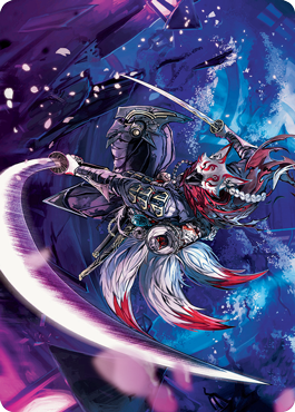 {A} Blade-Blizzard Kitsune Art Card [Kamigawa: Neon Dynasty Art Series][ANEO 047]
