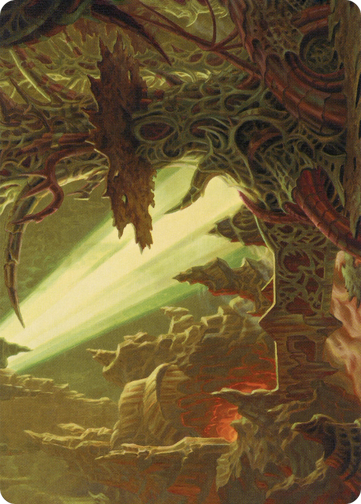 {A} Darkmoss Bridge Art Card [Modern Horizons 2 Art Series][AMH2 072]