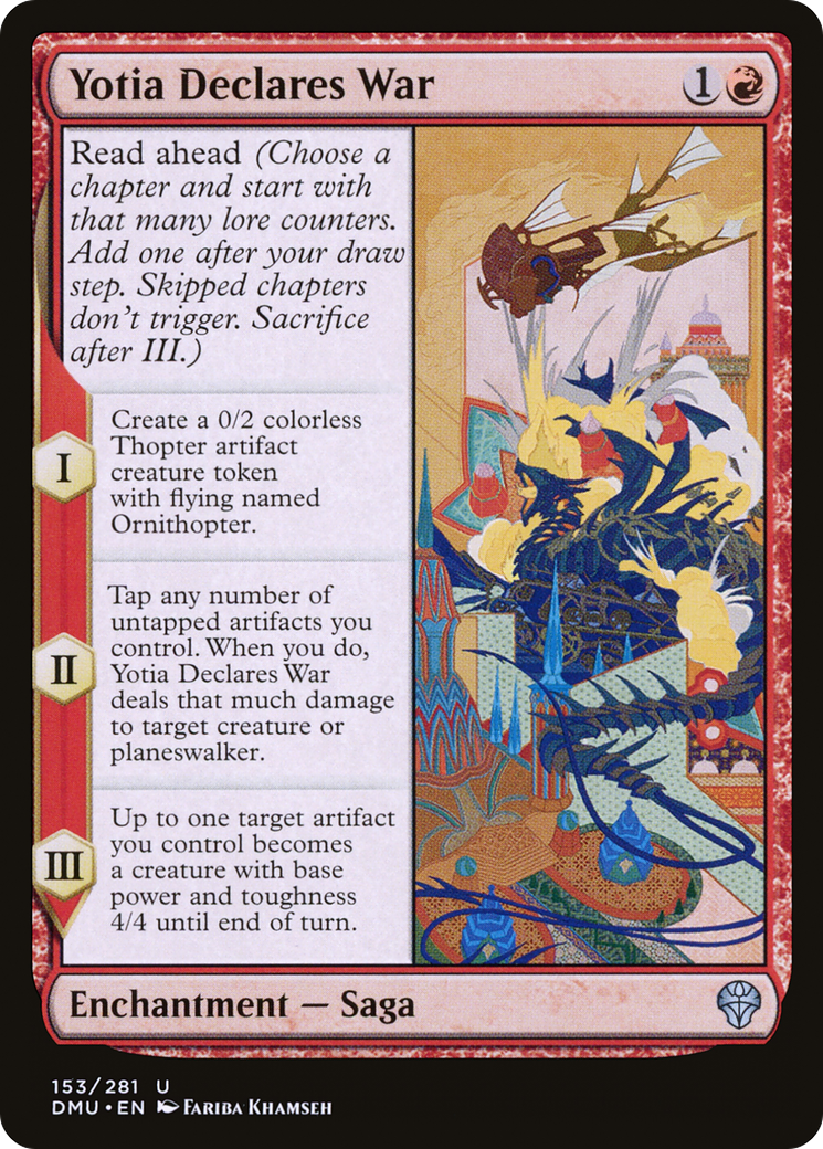 {C} Yotia Declares War [Dominaria United][DMU 153]