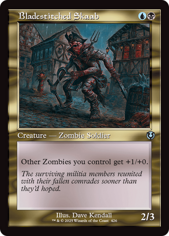 {C} Bladestitched Skaab (Retro Frame) [Innistrad Remastered][INR 426]