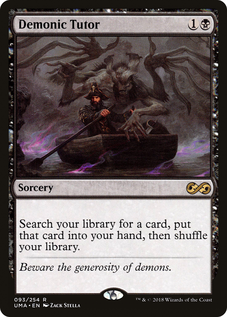 {R} Demonic Tutor [Ultimate Masters][UMA 093]