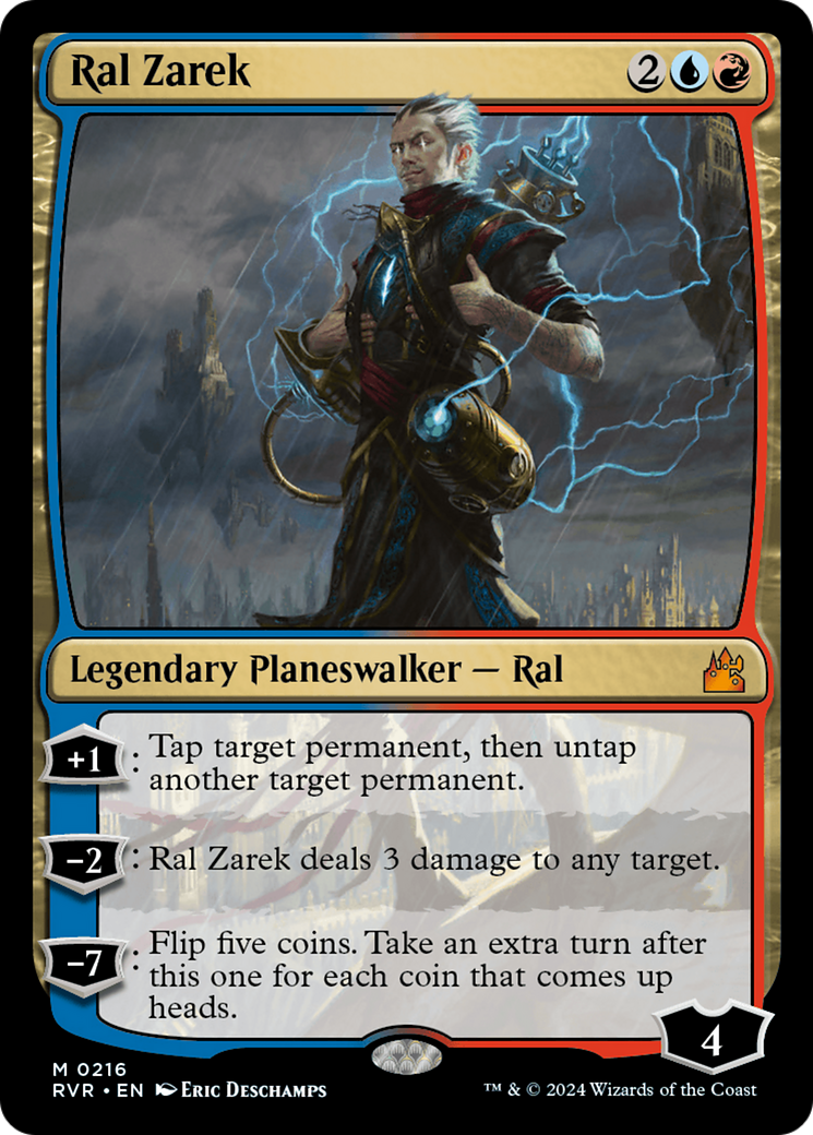 {R} Ral Zarek [Ravnica Remastered][RVR 216]