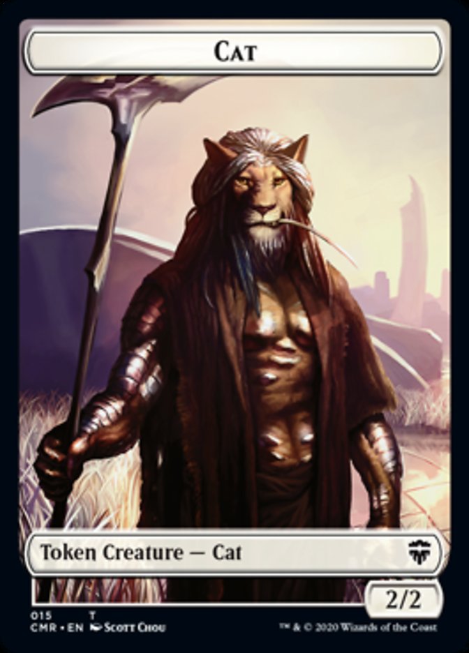 {T} Cat // Soldier Token [Commander Legends Tokens][TCMR 015]