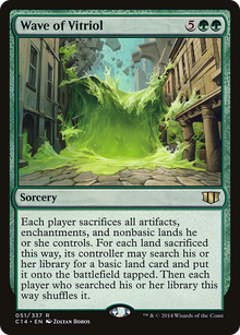 {R} Wave of Vitriol [Commander 2014][C14 051] - Misty Mountain Games