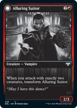 {C} Alluring Suitor // Deadly Dancer [Innistrad: Double Feature][DBL 408]