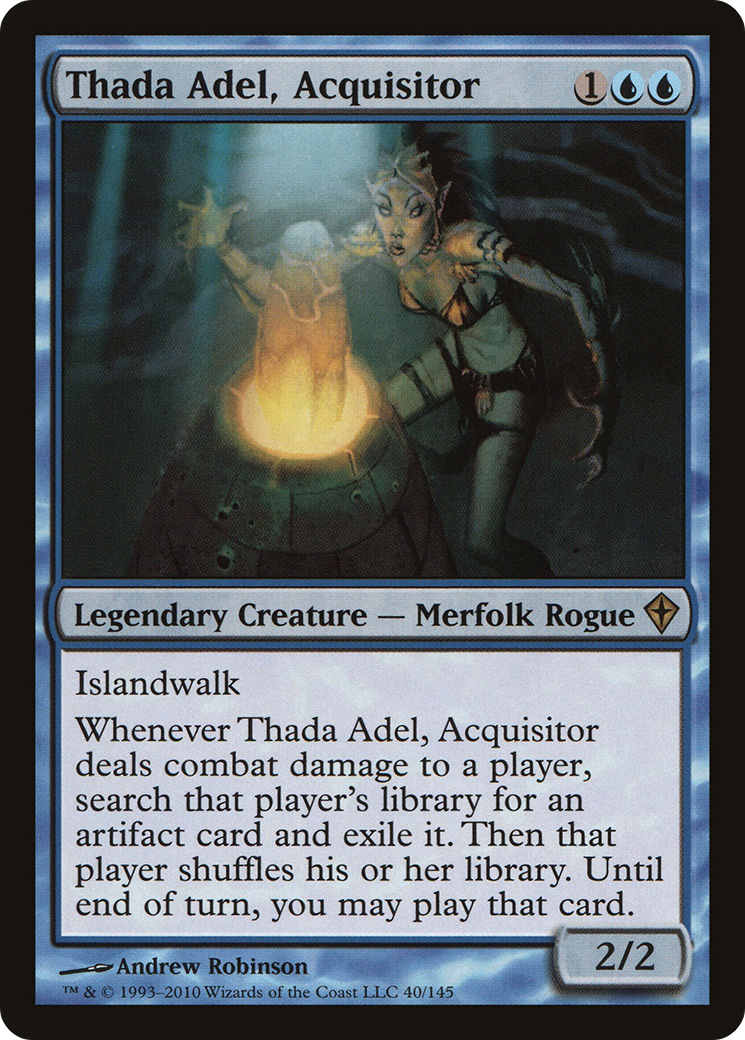 {R} Thada Adel, Acquisitor [Worldwake][WWK 040] - Misty Mountain Games