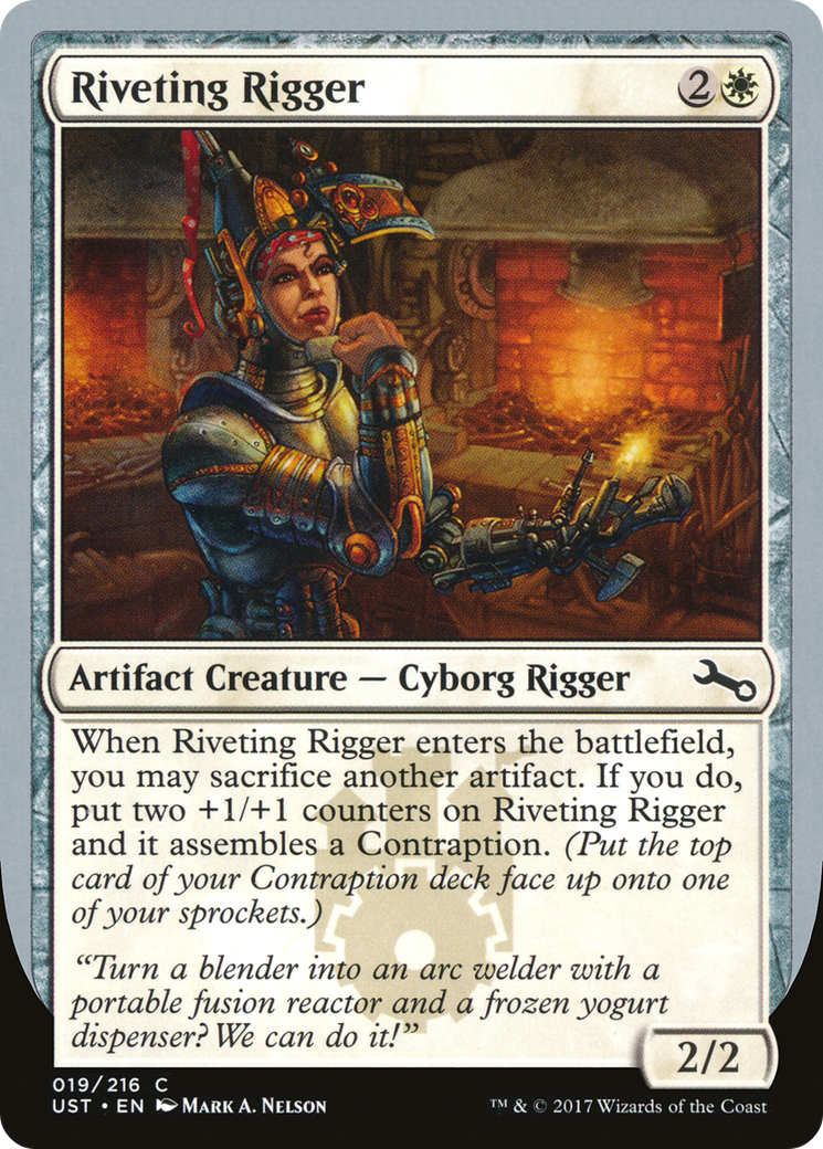 {C} Riveting Rigger [Unstable][UST 019] - Misty Mountain Games