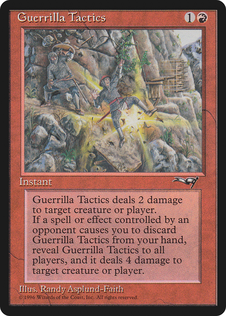 {C} Guerrilla Tactics (Falling) [Alliances][ALL 74B]