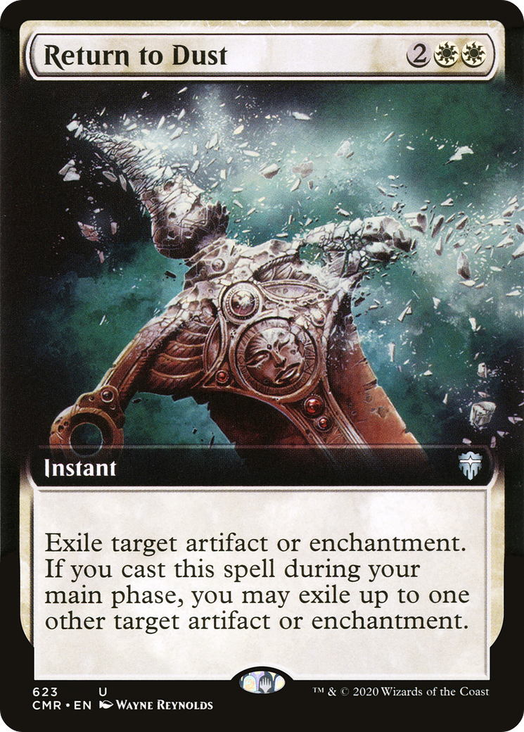 {C} Return to Dust (Extended Art) [Commander Legends][CMR 623]