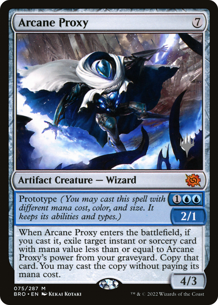 {R} Arcane Proxy [The Brothers' War: Promo Pack][PP BRO 075]