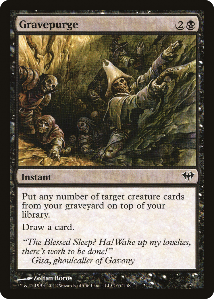 {C} Gravepurge [Dark Ascension][DKA 065]