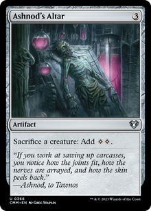 {C} Ashnod's Altar [Commander Masters][CMM 368]