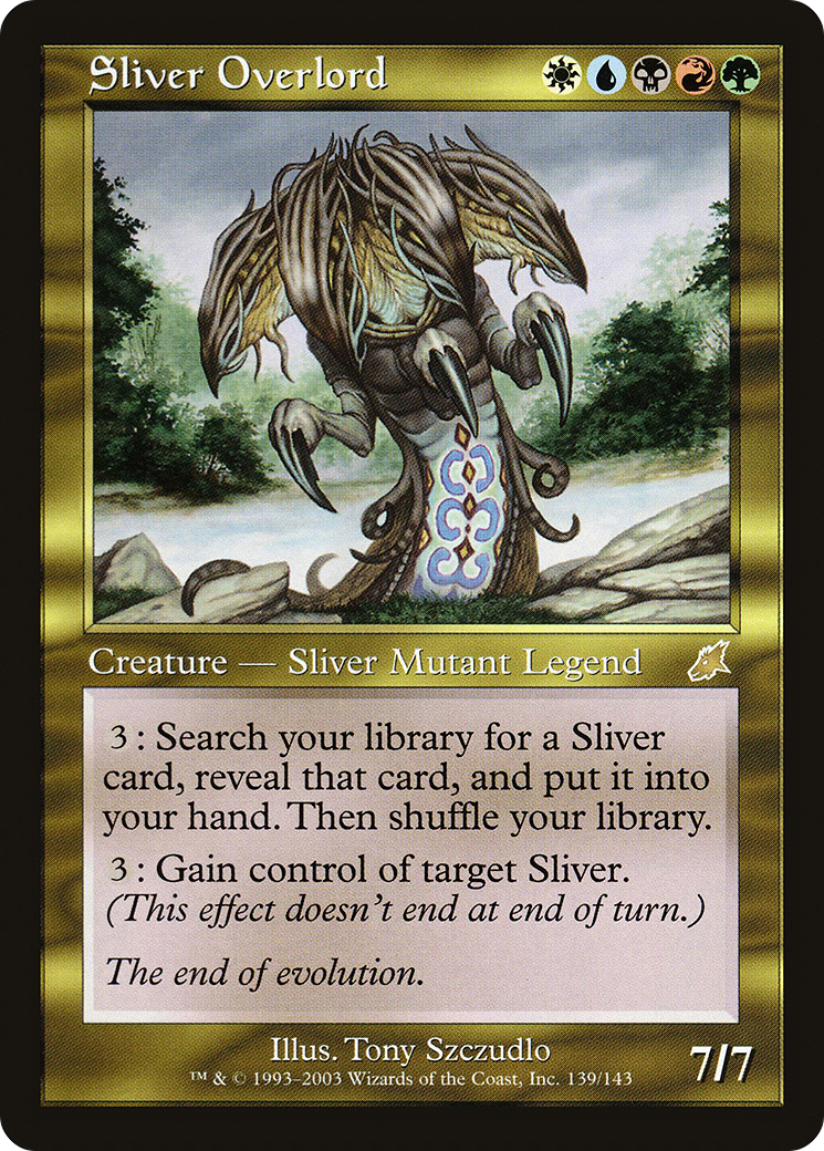 {R} Sliver Overlord [Scourge][SCG 139]