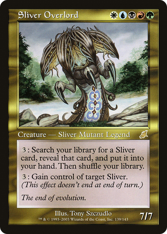 {R} Sliver Overlord [Scourge][SCG 139]