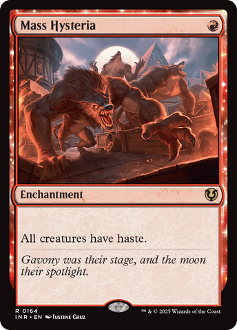 {R} Mass Hysteria [Innistrad Remastered][INR 164]