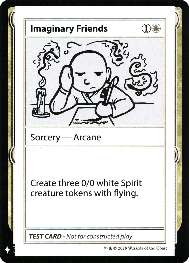 {R} Imaginary Friends [Mystery Booster Playtest Cards][CON CMB1 007]