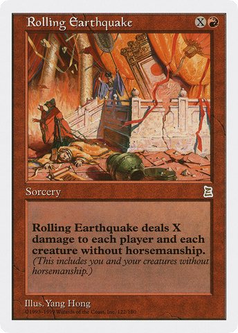 {R} Rolling Earthquake [Portal Three Kingdoms][PTK 122]