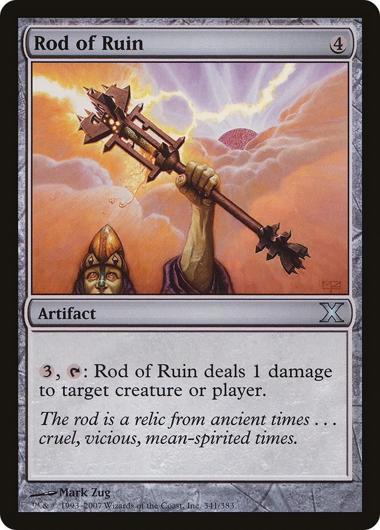 {C} Rod of Ruin [Tenth Edition][10E 341]